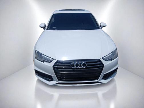 Glacier White Metallic 2019 Audi A4 40 Titanium Premium