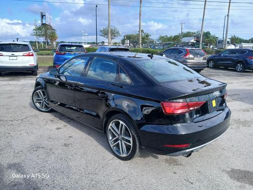 Black 2018 Audi A3 Premium