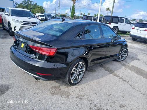 Black 2018 Audi A3 Premium