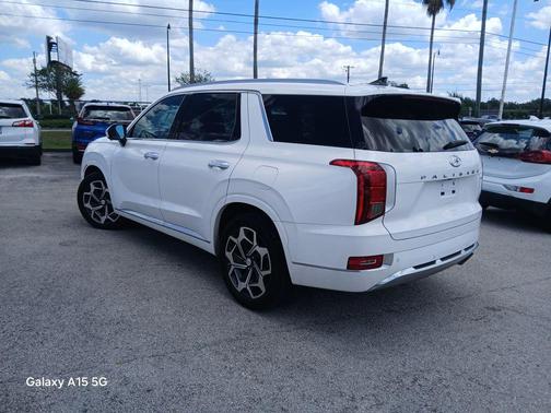 Hyper White 2021 Hyundai PALISADE Calligraphy