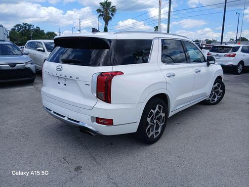 Hyper White 2021 Hyundai PALISADE Calligraphy