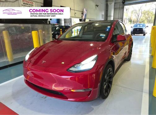 Red Multi-Coat 2020 Tesla Model Y Long Range Dual Motor All-Wheel Drive