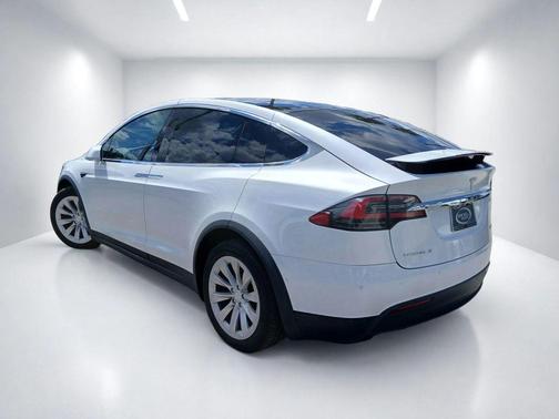 Pearl White Multi-Coat 2019 Tesla Model X 100D