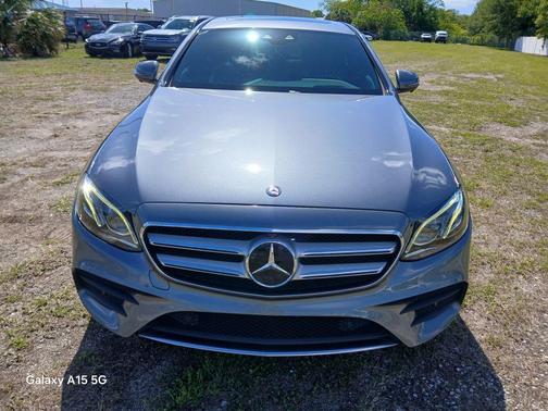 Gray 2017 Mercedes-Benz E-Class E 300 Sedan 4D