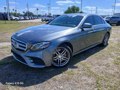 Gray 2017 Mercedes-Benz E-Class E 300 Sedan 4D