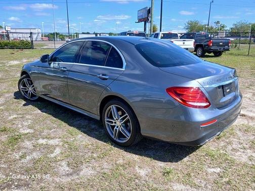 Gray 2017 Mercedes-Benz E-Class E 300 Sedan 4D