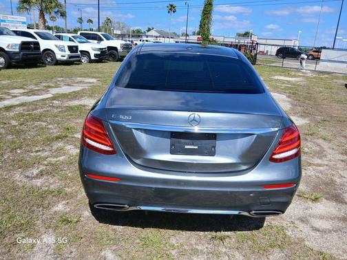 Gray 2017 Mercedes-Benz E-Class E 300 Sedan 4D