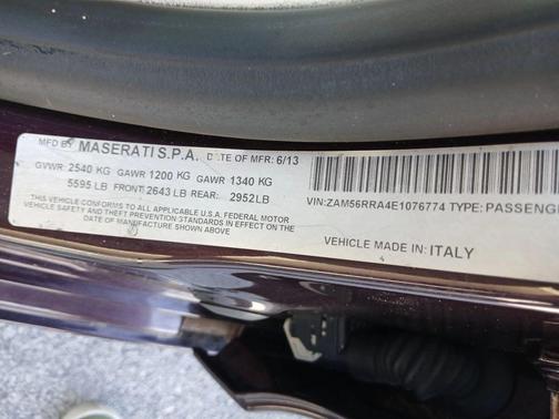 2014 Maserati Quattroporte S Q4