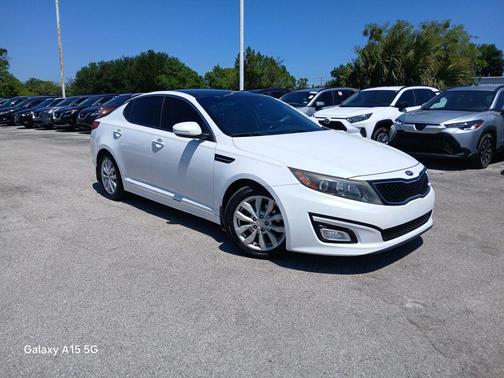 Snow White Pearl 2015 Kia Optima EX