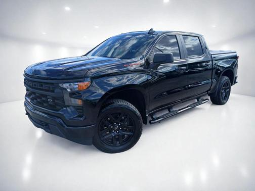 Black 2023 Chevrolet Silverado 1500 Custom