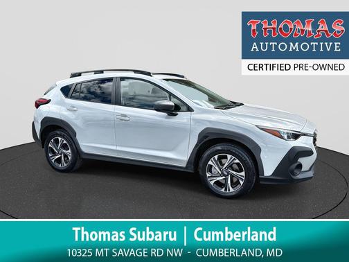 Crystal White Pearl 2024 Subaru Crosstrek Premium