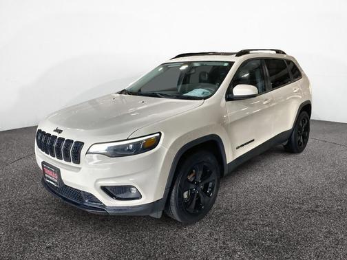 Pearl White Pearlcoat 2019 Jeep Cherokee Latitude Plus