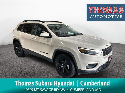 Pearl White Pearlcoat 2019 Jeep Cherokee Latitude Plus