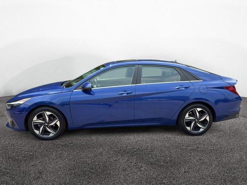 Intense Blue 2021 Hyundai ELANTRA Limited