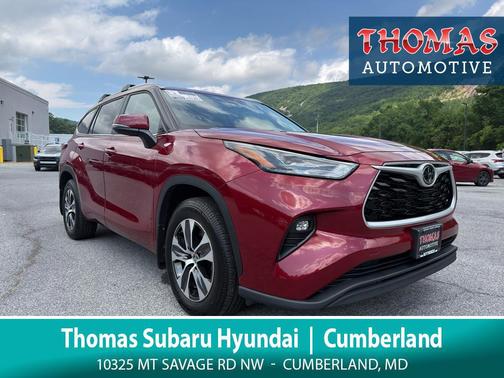 Ruby Flare Pearl 2023 Toyota Highlander XLE