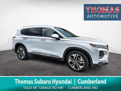 Quartz White 2020 Hyundai SANTA FE Limited 2.0T