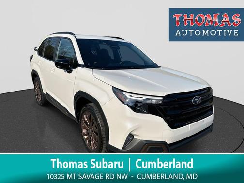 Crystal White Pearl 2026 Subaru Forester Sport