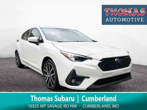 Crystal White Pearl 2026 Subaru Impreza Sport