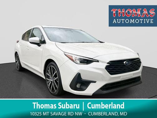 Crystal White Pearl 2026 Subaru Impreza Sport