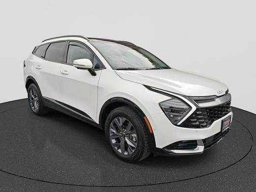 Snow White Pearl 2025 Kia Sportage Hybrid SX-Prestige