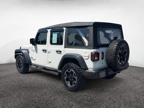 Bright White Clearcoat 2018 Jeep Wrangler Unlimited Sport