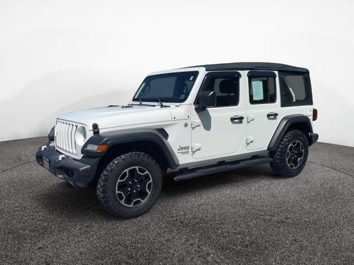 Bright White Clearcoat 2018 Jeep Wrangler Unlimited Sport