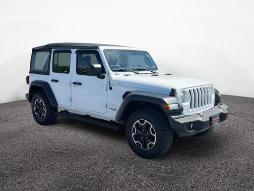 Bright White Clearcoat 2018 Jeep Wrangler Unlimited Sport