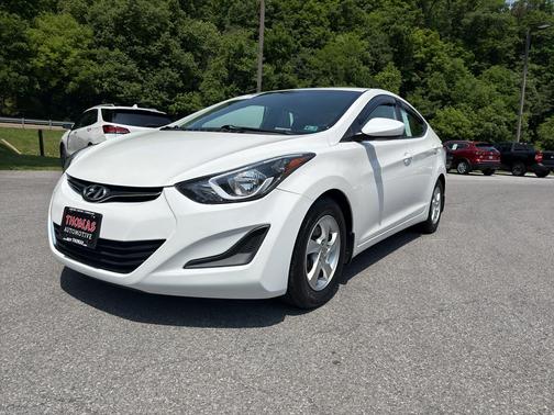 Pearl White 2014 Hyundai ELANTRA SE