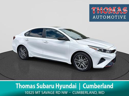 Snow White Pearl 2022 Kia Forte GT-Line