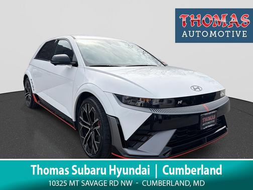 Atlas White 2025 Hyundai IONIQ 5 N AWD