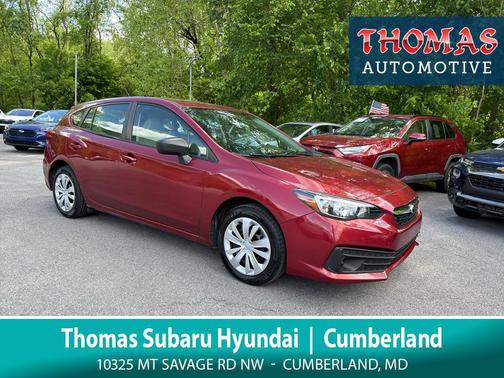 Crimson Red Pearl 2022 Subaru Impreza Base