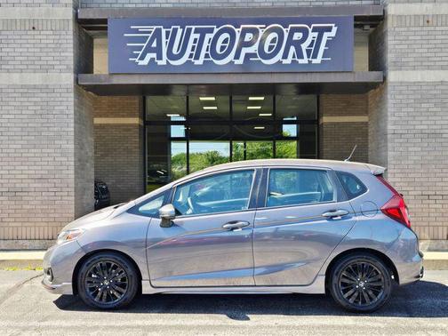 Modern Steel Metallic 2018 Honda Fit Sport