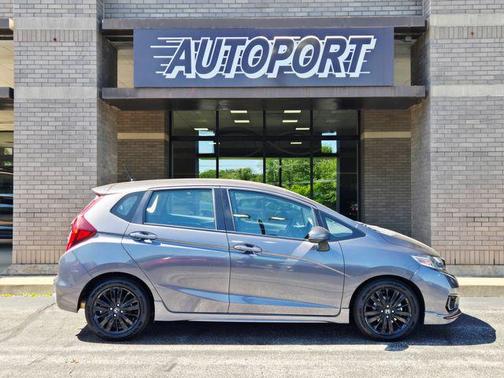 Modern Steel Metallic 2018 Honda Fit Sport
