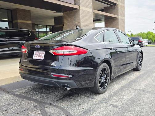 Agate Black 2019 Ford Fusion SEL