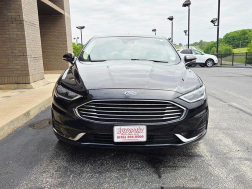 Agate Black 2019 Ford Fusion SEL