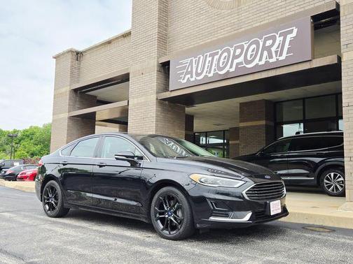 Agate Black 2019 Ford Fusion SEL