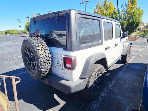 Bright White Clearcoat 2021 Jeep Wrangler Unlimited Sport