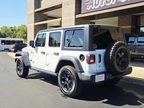 Bright White Clearcoat 2021 Jeep Wrangler Unlimited Sport