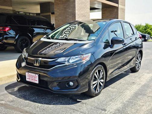 Crystal Black Pearl 2018 Honda Fit EX