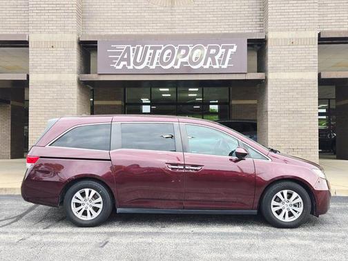 Burgundy 2015 Honda Odyssey EX-L