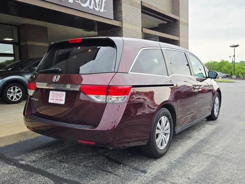 Burgundy 2015 Honda Odyssey EX-L