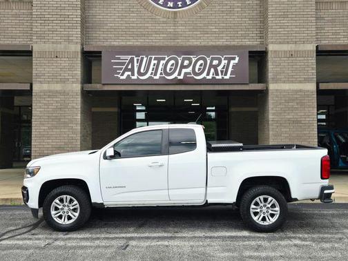 Summit White 2021 Chevrolet Colorado LT