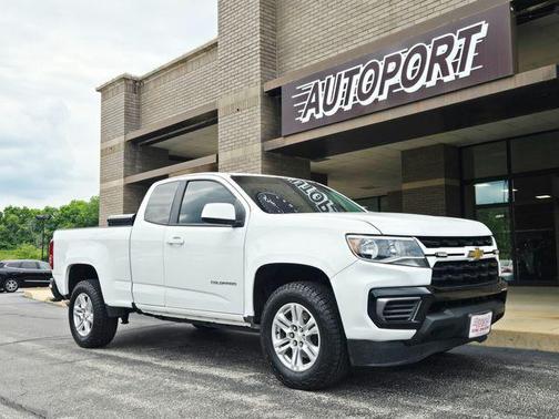 Summit White 2021 Chevrolet Colorado LT