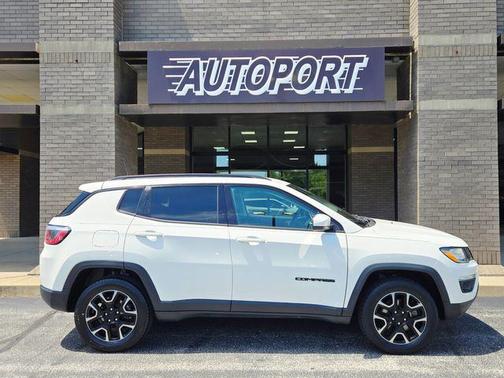 White Clearcoat 2019 Jeep Compass Upland Edition 4x4