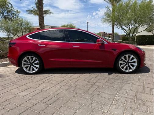 Red Multi-Coat 2019 Tesla Model 3 Standard Range Plus