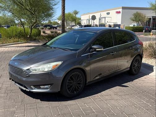 Gray 2015 Ford Focus Titanium