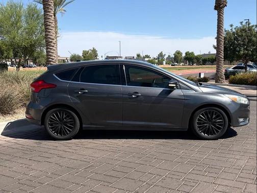 Gray 2015 Ford Focus Titanium