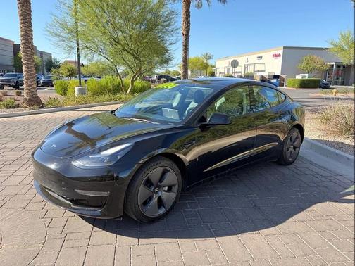 Solid Black 2023 Tesla Model 3 Standard Range