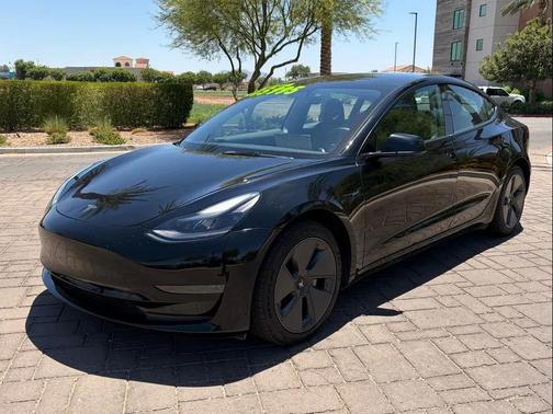 Solid Black 2023 Tesla Model 3 Standard Range