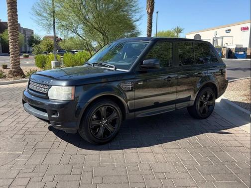 Black 2012 Land Rover Range Rover Sport HSE